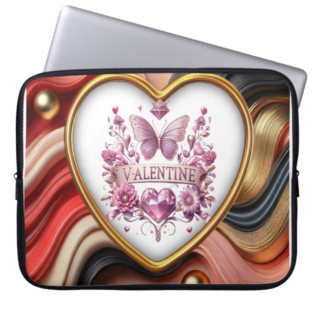 Valentine Laptopschutzhülle (Vorderseite)