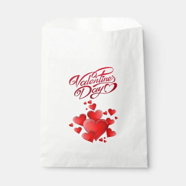 Valentine Leckerei Bag Geschenktütchen (Vorderseite)