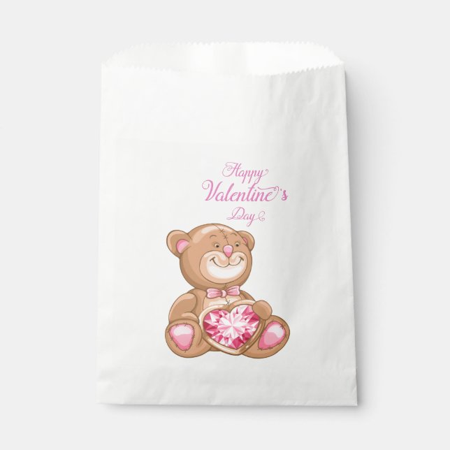 Valentine Leckerei Bag Geschenktütchen (Vorderseite)