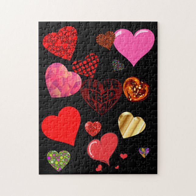 Valentine Liebe Jigsaw Puzzle (Vertikal)