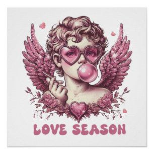 Valentine Liebe Saison Poster