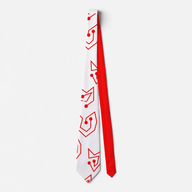 Valentine Mazes Neck Tie Krawatte (Vorderseite)