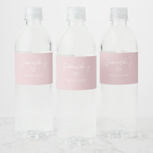 Valentine Minimalistisch Heart Baby Dusche