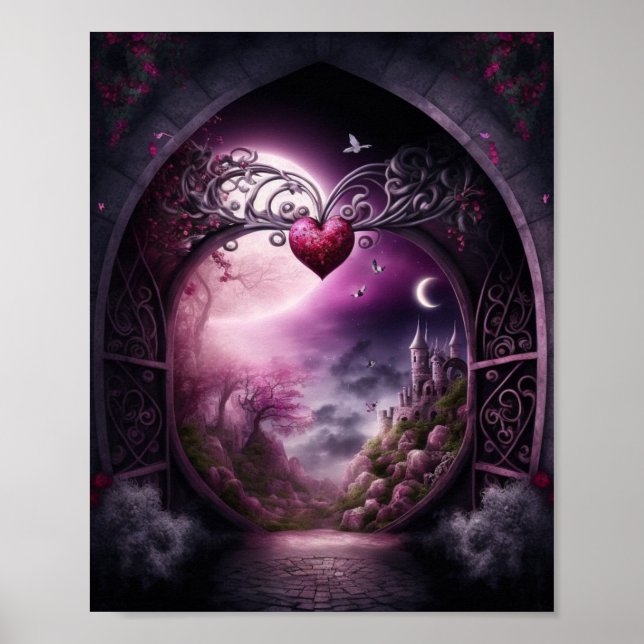 Valentine Moonlight Poster (Vorne)