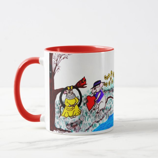 VALENTINE MYRTLE MAUS MICH TASSE (Links)