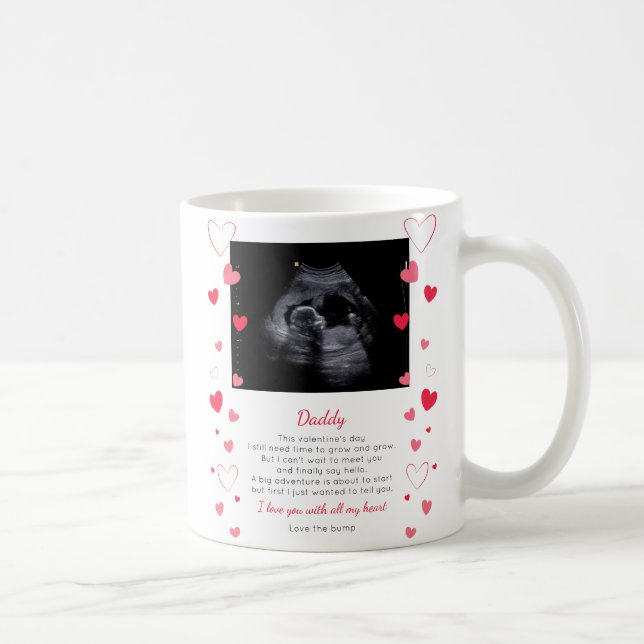 Valentine Nachricht an Daddy, dass er von der Kris Kaffeetasse (Rechts)