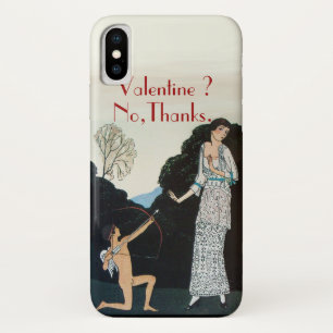 VALENTINE ? NEIN, DANKE /RETRO ANTI VALENTINE'S DA Case-Mate iPhone HÜLLE