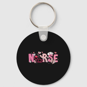Valentine Nicu Icu Er Rn Krankenpfleger Scrub Top Schlüsselanhänger