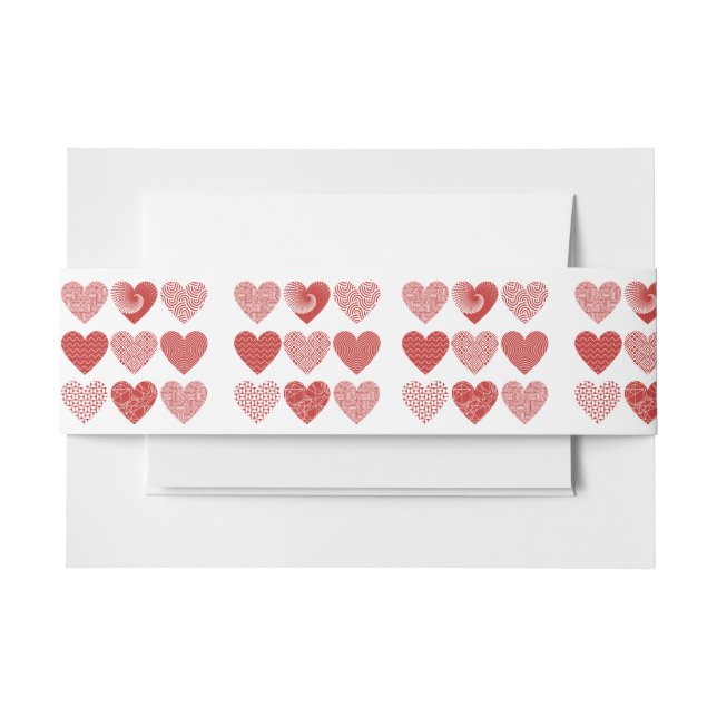 Valentine niedliche Liebe Einladungsbanderole (Vorderseite Beispiel)