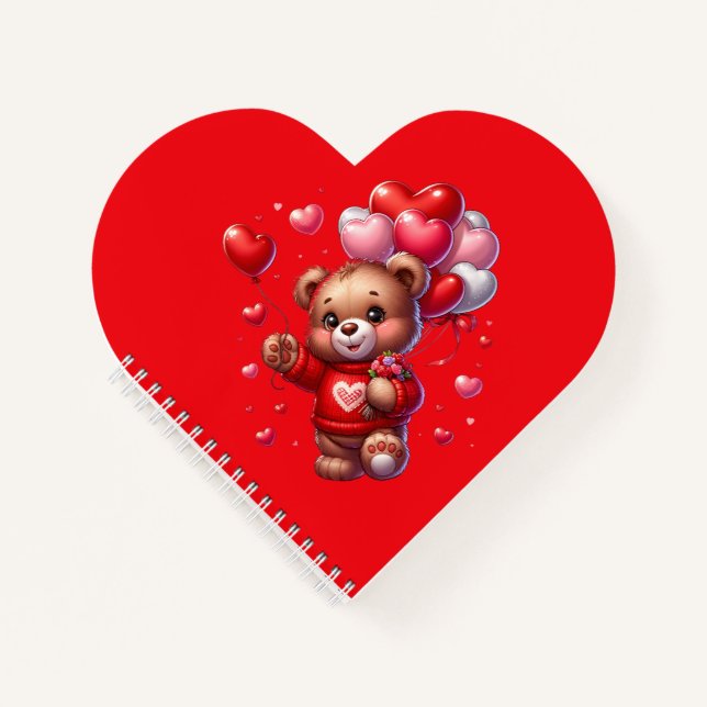 Valentine Notebook Notizbuch (Vorderseite)