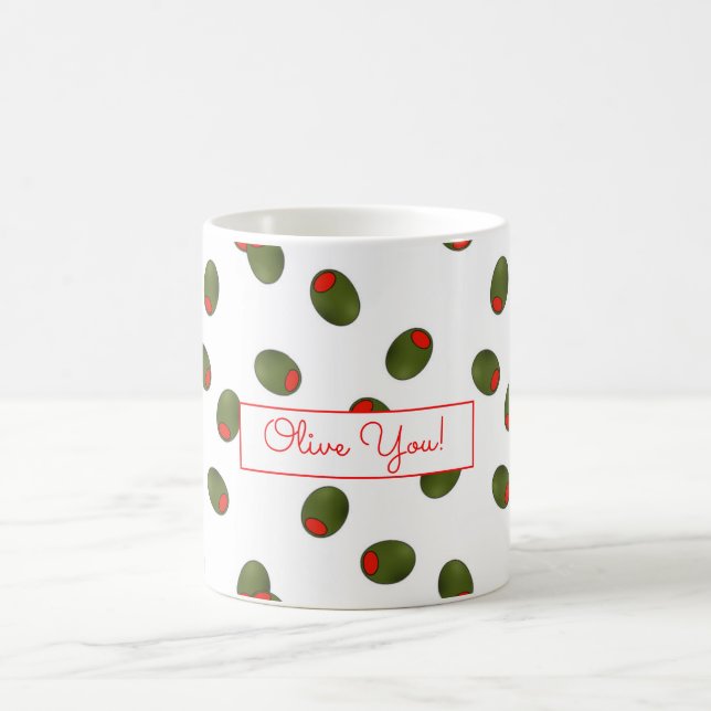 Valentine Olive Tasse (Mittel)