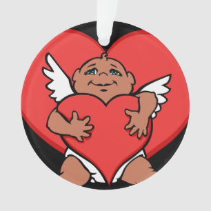 Valentine Ornament Custom Cupid