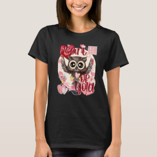 Valentine Owl Einfaches Bellinzona T-Shirt