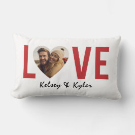 Valentine Paare Liebe Foto Lendenkissen