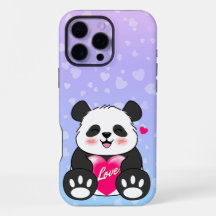 Valentine Panda in Liebe Bubblegum