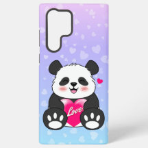 Valentine Panda in Liebe Bubblegum