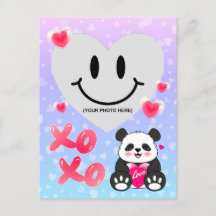 Valentine Panda in Liebe