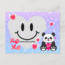 Valentine Panda in Liebe
