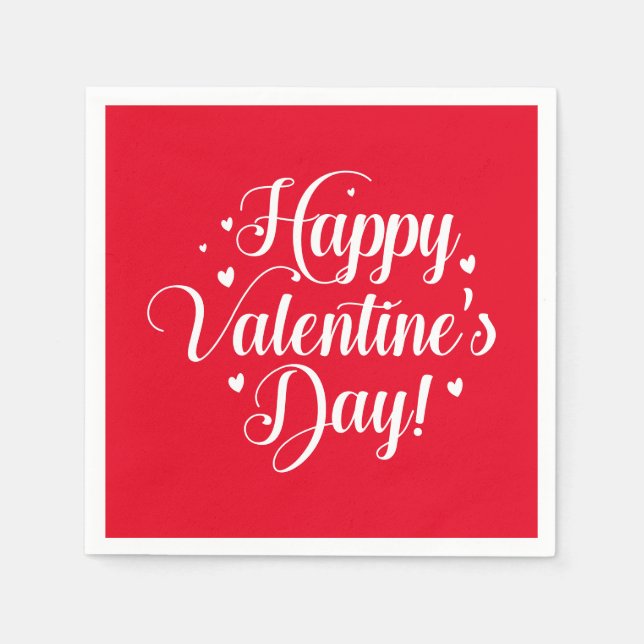 Valentine Paper Napkins Serviette (Vorderseite)