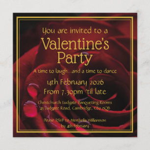 VALENTINE PARTY Christlich Scripting Celebration Einladung