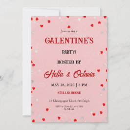 Valentine Party Invitation Printable Template Einladung