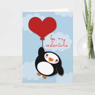 Valentine PENGUIN - carte