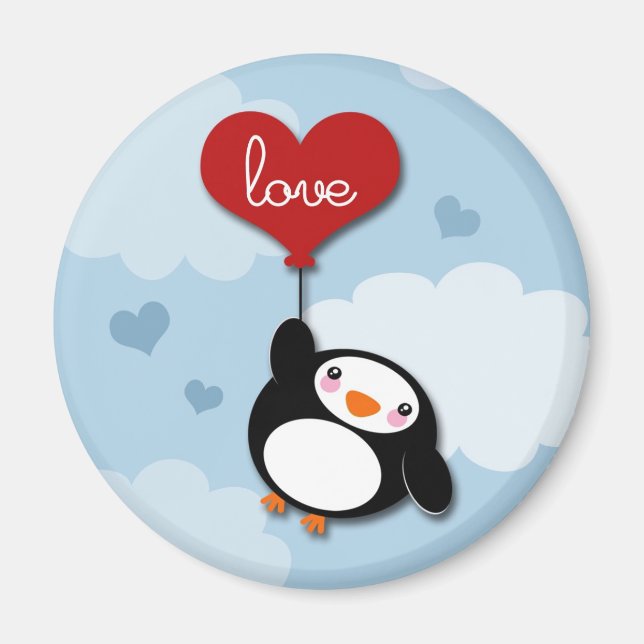 Valentine PENGUIN - Magnet (Vorne)