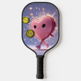 Valentine Pickleball Liebe - Herz & Paddle Design