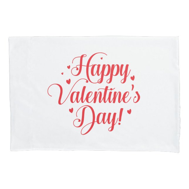 Valentine Pillowcase Kissenbezug (Vorderseite)