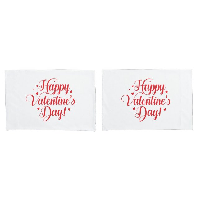 Valentine Pillowcase Pair Kissenbezug (Vorderseite-Set)