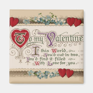 Valentine Poem Magnet