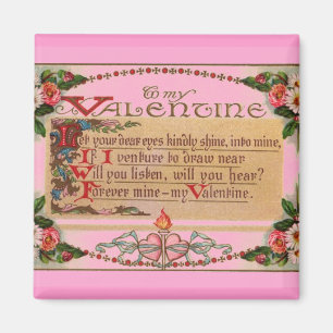 Valentine Poem Magnet