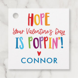 Valentine Pop Es liebt Kinder Valentine Gefallen T Geschenkanhänger