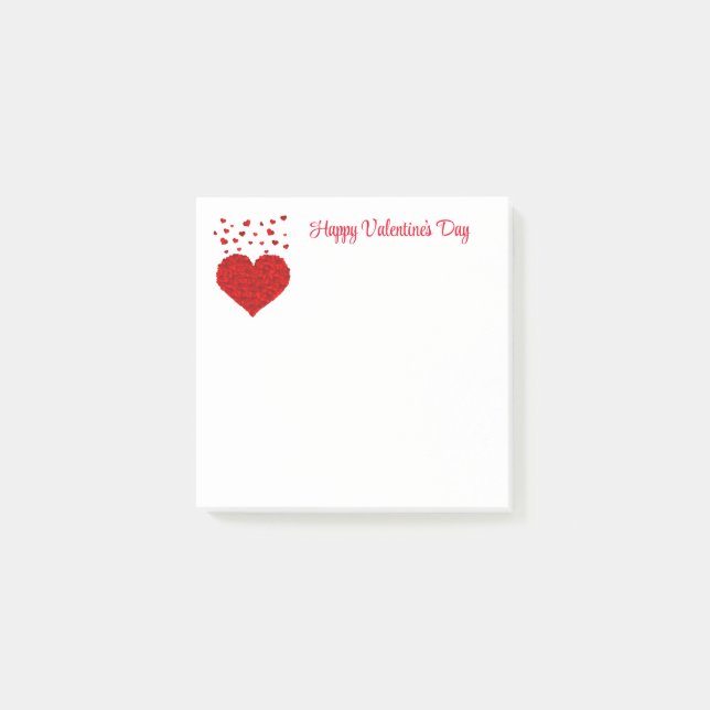 Valentine Post-it-Notes Post-it Klebezettel (Vorderseite)