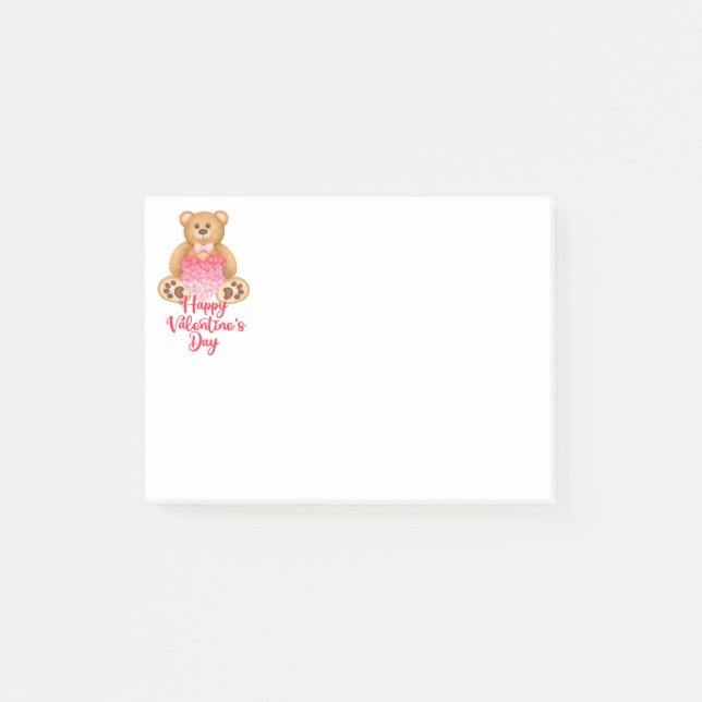 Valentine Post-it-Notes Post-it Klebezettel (Vorderseite)