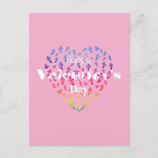 Valentine Postkarte