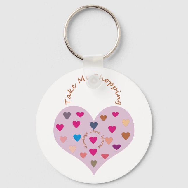 Valentine Purse Schlüsselanhänger (Vorderseite)