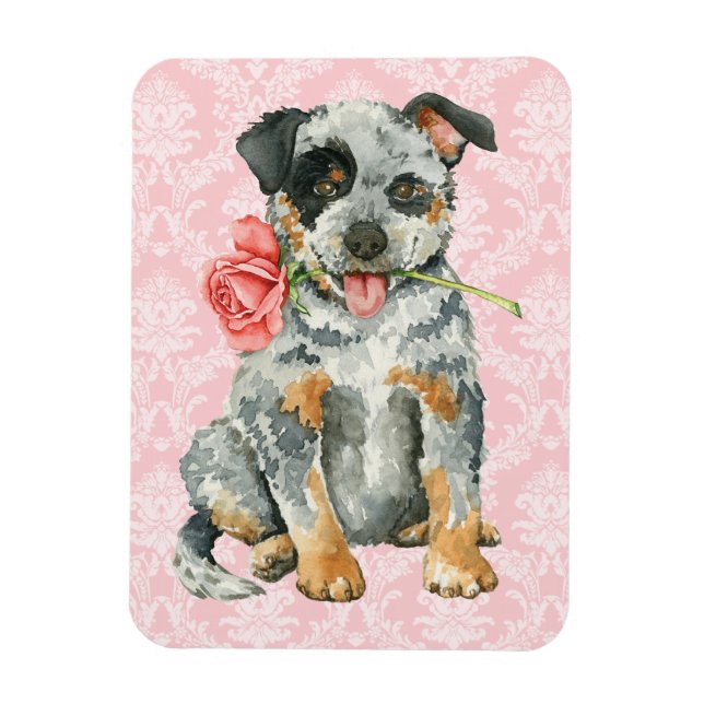 Valentine Rose ACD Magnet (Vertikal)