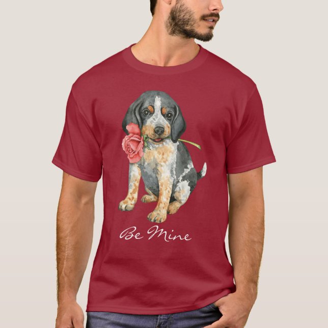 Valentine Rose Bluetick T-Shirt (Vorderseite)