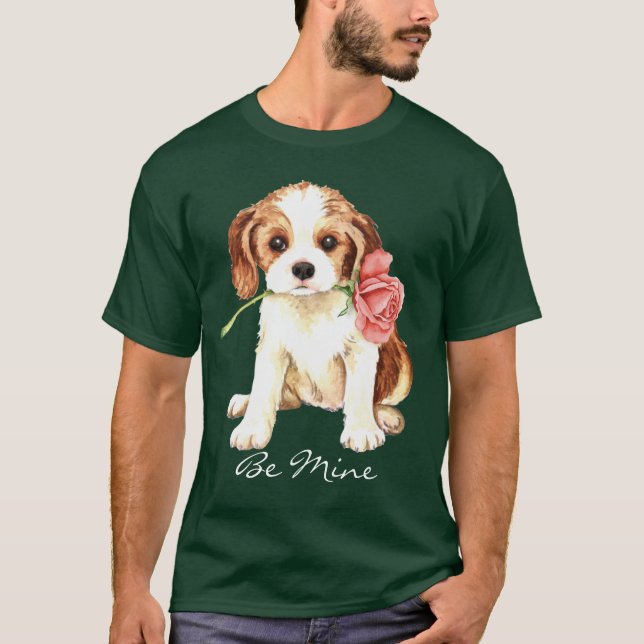 Valentine Rose Cavalier T-Shirt (Vorderseite)