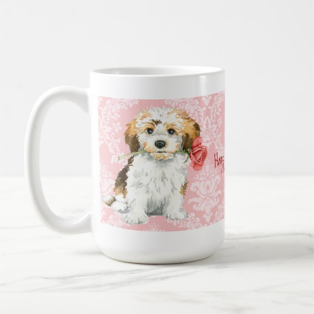 Valentine-Rose Havanese Kaffeetasse (Links)