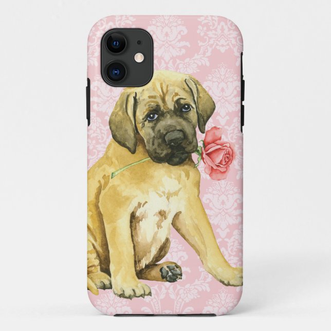 Valentine Rose Mastiff Case-Mate iPhone Hülle (Rückseite)