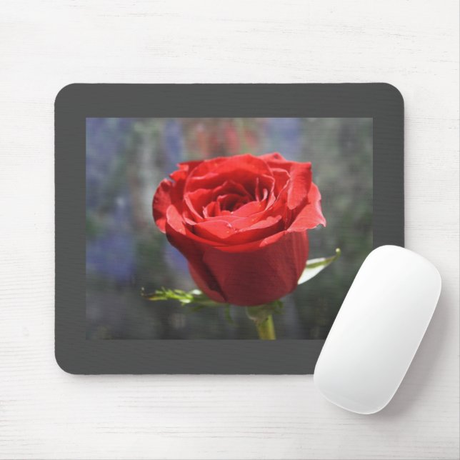 Valentine Rose Mousepad (Mit Mouse)