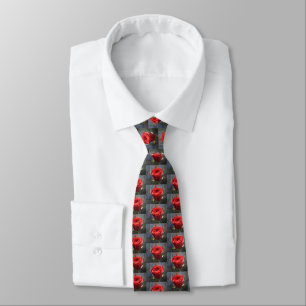Valentine Rose Neck Tie Krawatte