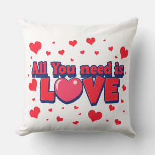Valentine’s day desing kissen