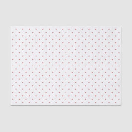 Valentine’s Day Girly Soft Red Heart Pattern Seidenpapier