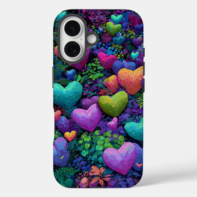Valentine’s Day iPhone 16 Case | Romantic (Rückseite)
