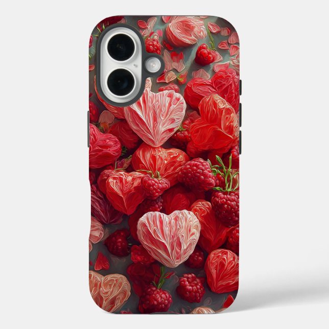 Valentine’s Day iPhone 16 Case | Romantic (Rückseite)