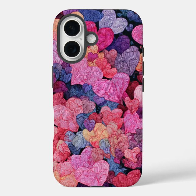 Valentine’s Day iPhone 16 Case | Romantic (Rückseite)