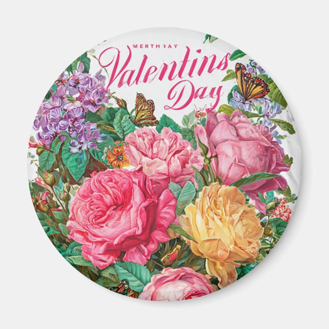 Valentine’s Day Magnet | Romantic, Cute  (Vorne)